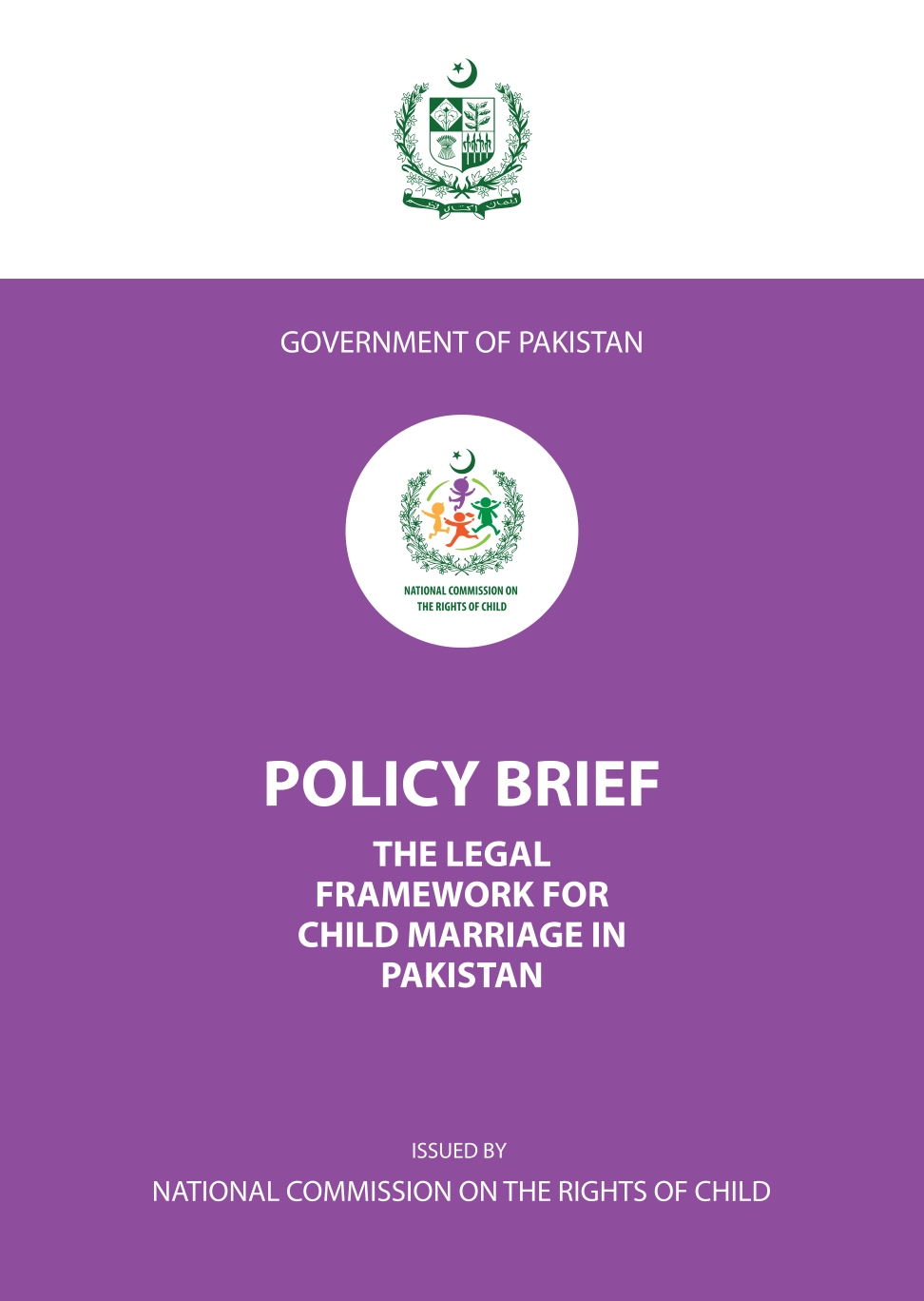 Policy Brief: The Illegal Framework for Child Marriage in Pakistan
